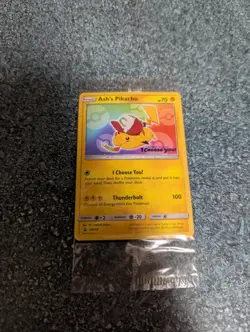 SEALED Pokemon Ash's Pikachu SM108 Black Star "I Choose You" Promo Card TCG SM - Image 2