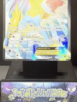 Pokemon Card 113/119 Manectric EX Full Art XY Phantom Forces Rare Light Play - Image 4