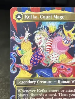 Kefka, Court Mage (Borderless) MTG:FIN #0322 NM Non-Holo - Free Shipping - Image 1