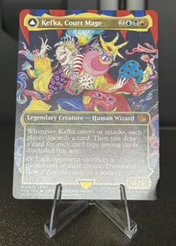 Kefka, Court Mage (Borderless) MTG:FIN #0322 NM Non-Holo - Free Shipping - Image 2