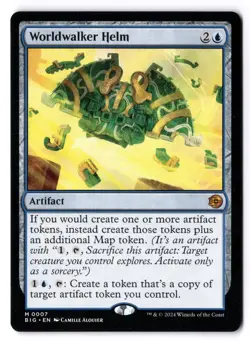 Worldwalker Helm NM* Outlaws In Thunder Junction ENGLISH 0007 mtg -UnltdCards - Image 1