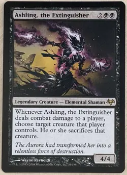 Ashling, the Extinguisher X1 Eventide Mtg Maghic the Gathering - Image 1