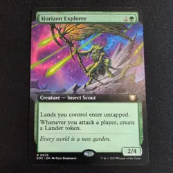 R 0035 Horizon Explorer COMMANDER EXTENDED ART Rare Edge of Eternities MTG EOE - Image 1