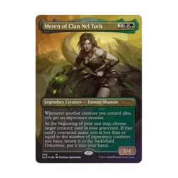 WOTC MtG Magic the Gathering Meren of Clan Nel Toth (MR) (Foil) NM - Image 1