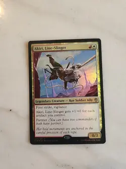 Akiri, Line-Slinger #26 (Foil) (LP) Commander 2016 C16 Magic MTG - Image 1
