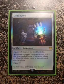 Genji Glove Final Fantasy Foil Rare 0258 Near Mint - Image 2