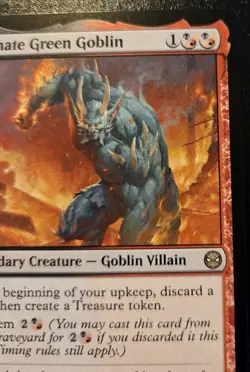 Ultimate Green Goblin 0157 Rare Spider-Man Magic: The Gathering - Image 3