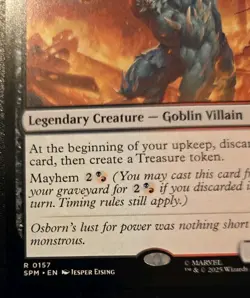 Ultimate Green Goblin 0157 Rare Spider-Man Magic: The Gathering - Image 4