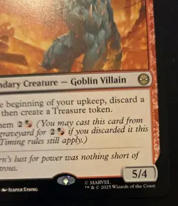 Ultimate Green Goblin 0157 Rare Spider-Man Magic: The Gathering - Image 5