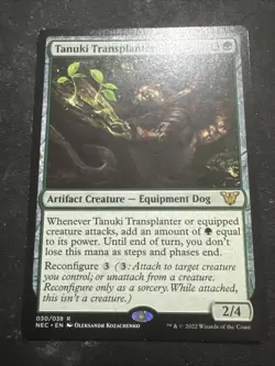 Tanuki Transplanter Commander: Kamigawa: Neon Dynasty Regular - Image 1