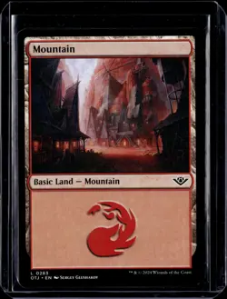 Mountain - 283 - OTJ - NM - MTG - Magic the Gathering - Image 1