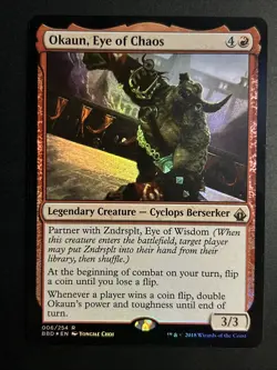 Okaun, Eye of Chaos Battlebond Foil - Image 1