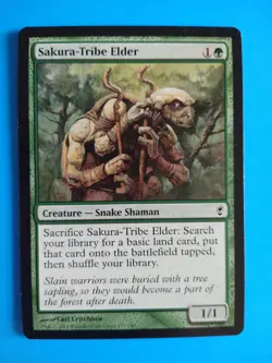 Sakura-Tribe Elder 1X SP Conspiracy MTG Magic the Gathering - Image 1