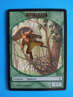 Squirrel Token 1X SP Conspiracy MTG Magic the Gathering - Image 1
