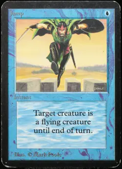 MTG Jump ALPHA Common [LP] Magic: The Gathering | EN 1993 - Image 1