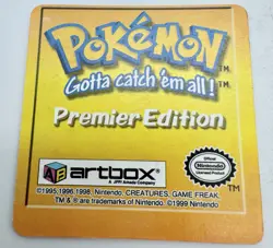 1999 Pokemon Lenticular 3D Action Flipz #14 Gastly x Haunter evolution Artbox NM - Image 2