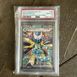 2025 PSA 10 Pokemon SVP EN Prismatic Evolutions Dragapult ex SIR 165/131 card - Image 2
