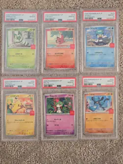 Pokemon NON Sequential McDonald's 020/M-P Promo PSA 10 Pikachu Ralts Riolo - Image 1