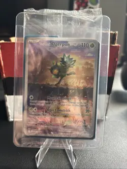 SEALED Teal Mask Ogerpon SVP 123 Twilight Masquerade ETB Promo Pokemon TCG - Image 1