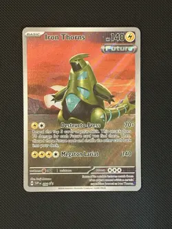 2024 Pokemon Iron Thorns SV Temporal Forces ETB Black Star Promo #098 - Image 1