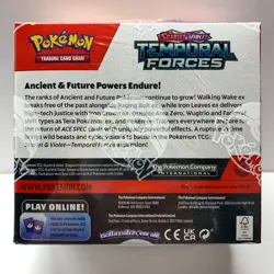 Pokemon Temporal Forces Booster Box Scarlet & Violet SV05 36 Booster Packs - Image 4