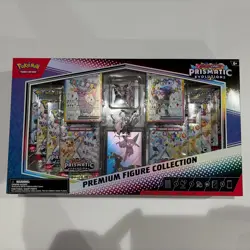 Pokemon TCG Prismatic Evolutions Premium Figure Collection - BRAND NEW - SEALED - Image 1