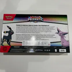 Pokemon TCG Prismatic Evolutions Premium Figure Collection - BRAND NEW - SEALED - Image 2