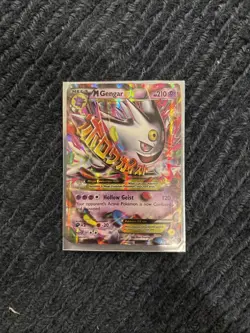 Pokemon Mega Gengar EX #XY166 Holo Full Art 2016 Promo - Image 1