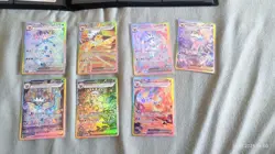 Pokemon TCG Eeveelution 7er Set Special Illustration Rare (SIR) Full Art - Image 1