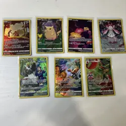 Pokemon TCG - Lot Of 7 Illustration Rares Old Sets All Good Condition - Image 1