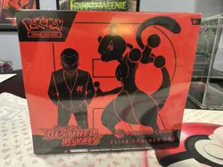 Pokemon Destined Rivals Pokemon Center ETB. Sealed. Small Tear. Check Pictures - Image 1
