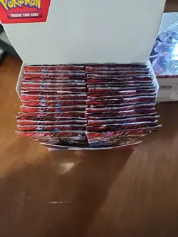 Pokemon TCG Destined Rivals 36 sealed packs Opened Box Scarlet & Violet. - Image 2
