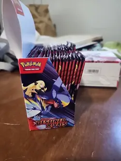 Pokemon TCG Destined Rivals 36 sealed packs Opened Box Scarlet & Violet. - Image 3