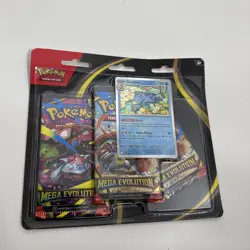 Pokemon TCG - Mega Evolution Triple Blister Pack - Golduck (Brand New/Sealed) - Image 1