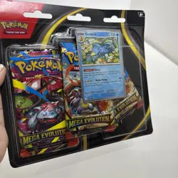 Pokemon TCG - Mega Evolution Triple Blister Pack - Golduck (Brand New/Sealed) - Image 2