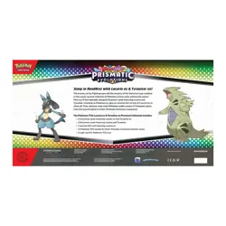 2x Pokemon Lucario EX & Tyranitar EX Premium Collection Box Prismatic Evolutions - Image 2