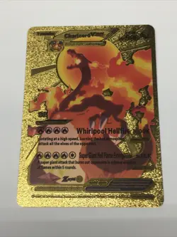 Pokemon Gold Fan Art Charizard Vmax SMP 26-44 - Image 1