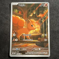 VULPIX 138/132 Illustration Rare 2025 Pokemon Mega Evolution NM+ - Image 1