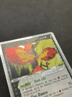 Pokemon TCG Rocket's Moltres ex 100/109! HP Condition! See Description! - Image 3