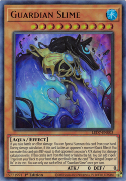 YUGIOH GUARDIAN SLIME ULTRA RARE UNLIMITED NEAR MINT LED7-EN003 - Image 1