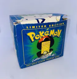 1999 Pokemon Burger King 23k Gold-Plated Togepi Card w/ Poke Ball + Box - Image 1