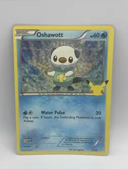 Oshawott Holo McDonalds 25th Anniversary 21/25, Pokemon Card - Image 1
