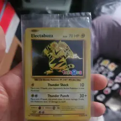 Electabuzz 41/108 Toys R Us Stamped Promo - Pokemon Evolutions Card (UNOPENED) - Image 1