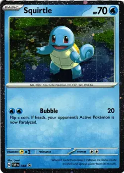 Squirtle - (Cosmos Holo) Promo SV: Scarlet & Violet Promo Cards 048 NM - Image 1