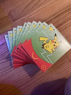 Pokemon 25th Anniversary McDonalds 2021 Sealed Promo Card Packs - New Lot of 10 - Image 1