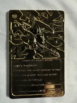 1999 Pokemon Burger King Charizard 23K Gold Plated Trading Card with COA - Image 2