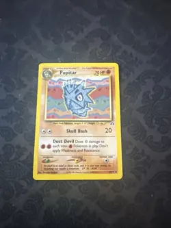 Pupitar 45/75 Neo Discovery Pokemon Card D1 - Image 1