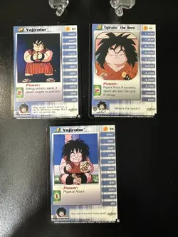 Yajirobe Dragonball Z Card Lot Of 4 Score Cards With Holo Rare - Image 2