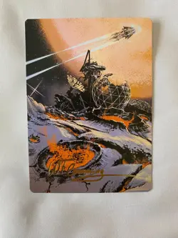 Petrified Field Art Card (Gold-Stamped) - Magic: Edge of Eternities - Image 1