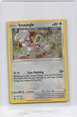 Smeargle 15/15 Pixel Holo McDonalds Promo 2022 Pokemon Card - LP - Image 1